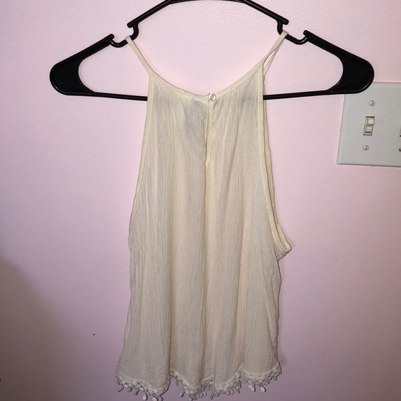 H & M cream top - Picture 2 of 2